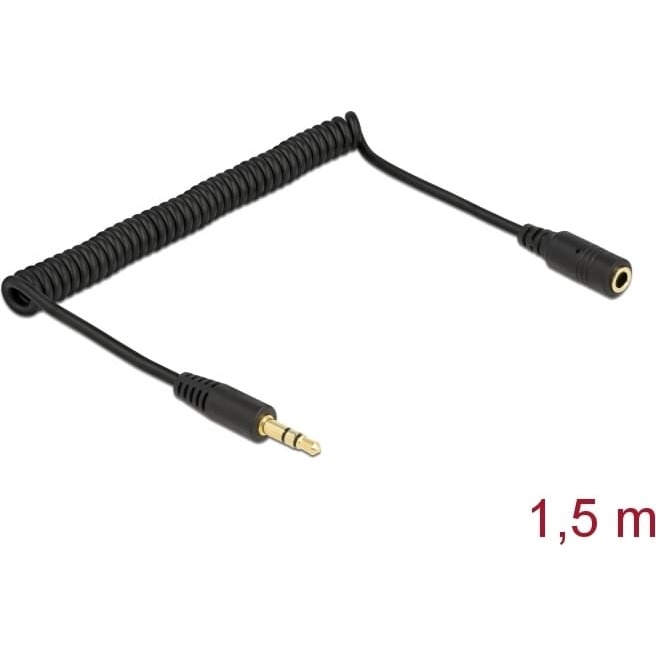 Delock Coiled Cable Extension 3.5