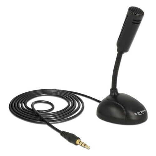 Delock Condenser Microphone Omni-Directional for Smartphone