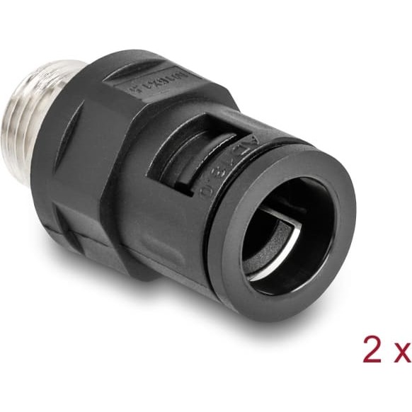 Delock Conduit Fitting with brass external