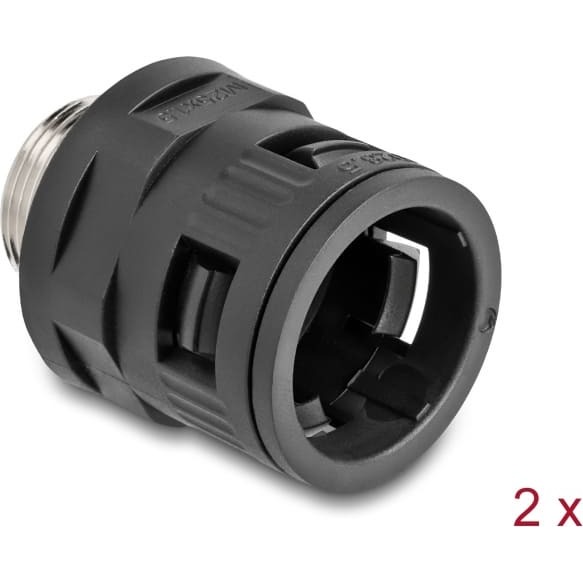Delock Conduit Fitting with brass external