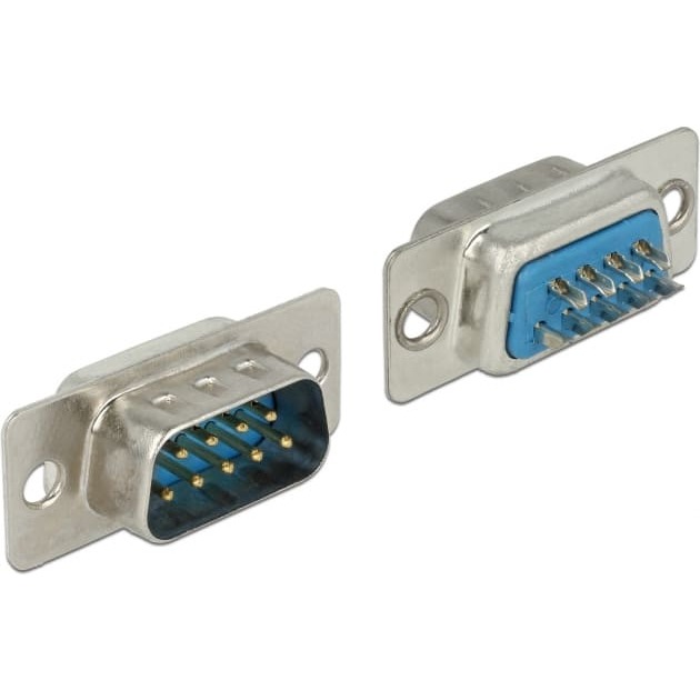 Delock Connector D-Sub 9 pin male