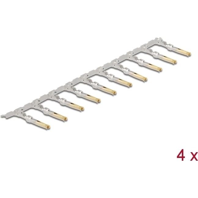 Delock Crimp contacts for D-Sub crimp