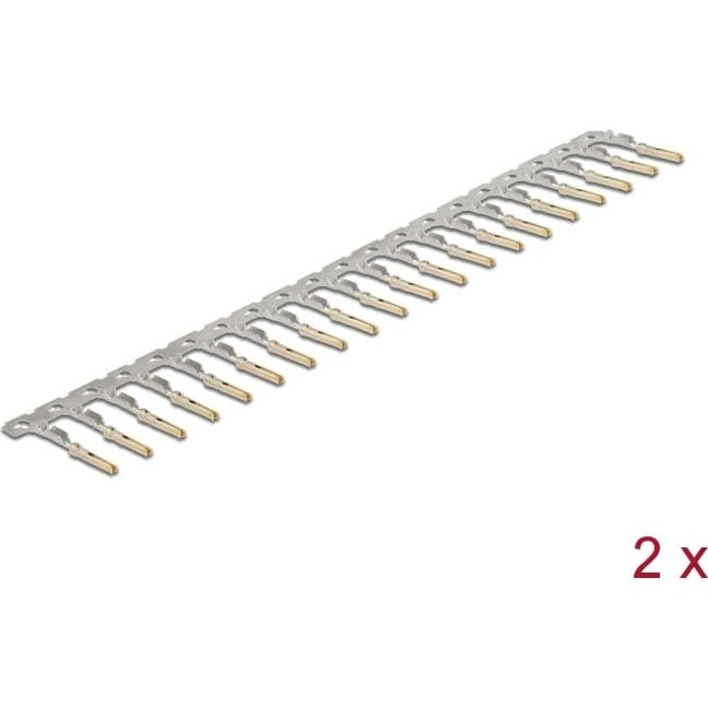 Delock Crimp contacts for D-Sub HD