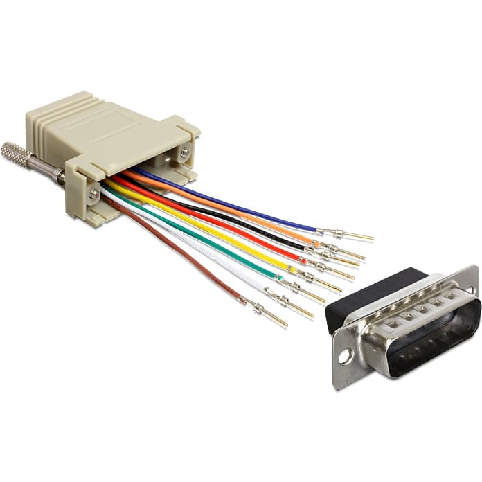 Delock D-Sub 15 pin male >