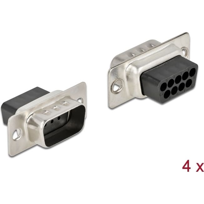 Delock D-Sub 9 pin crimp male