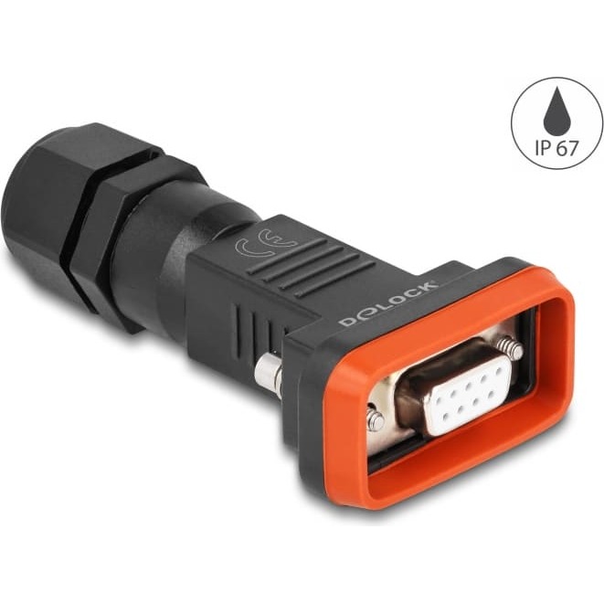 Delock D-Sub 9 pin female with