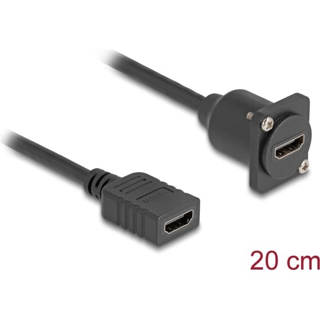 Delock D-Type HDMI cable female to