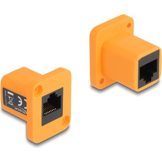 Delock D-Type Module RJ45 jack to