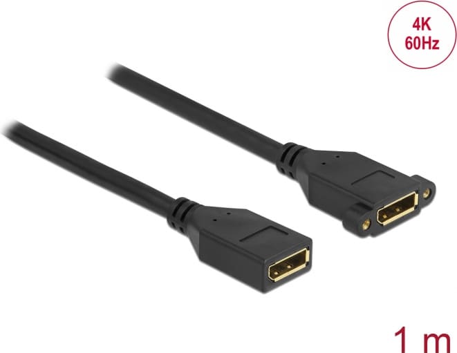 Delock DisplayPort 1.2 cable female