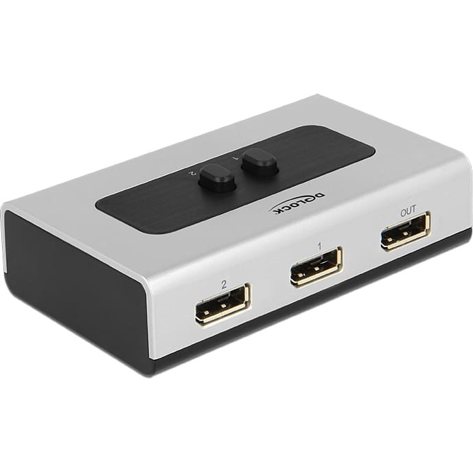 Delock DisplayPort 1.4 Switch 2