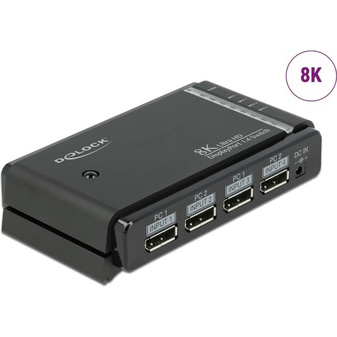 Delock DisplayPort 1.4 Switch 2