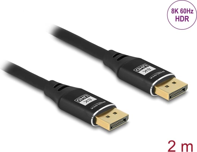 Delock DisplayPort Cable 8K 60 Hz