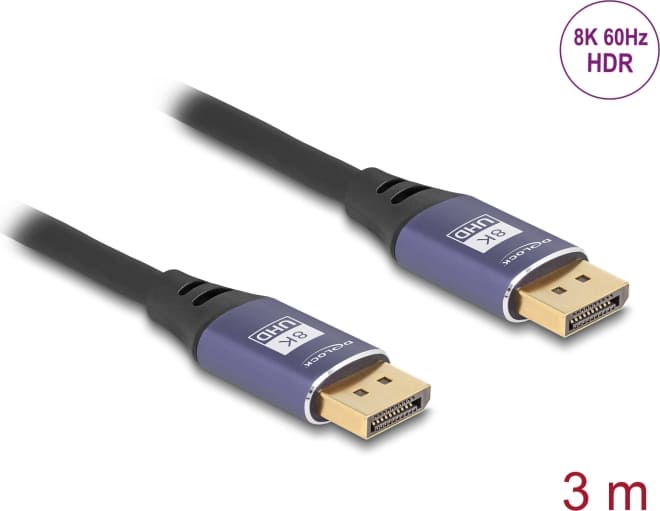 Delock DisplayPort Cable 8K 60 Hz