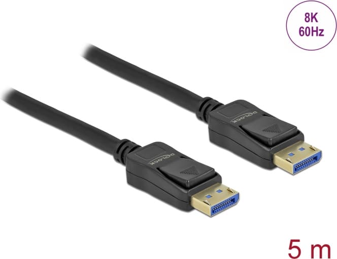 Delock DisplayPort cable 8K 60 Hz