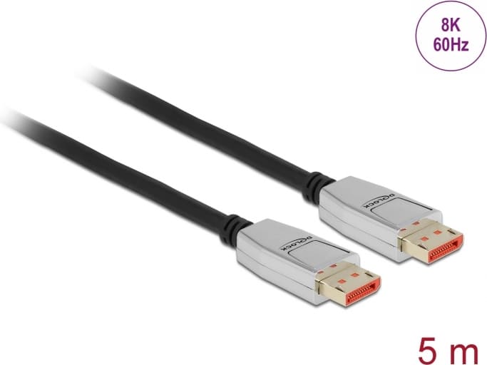 Delock DisplayPort cable 8K 60 Hz