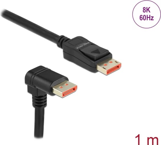 Delock DisplayPort cable male straight to