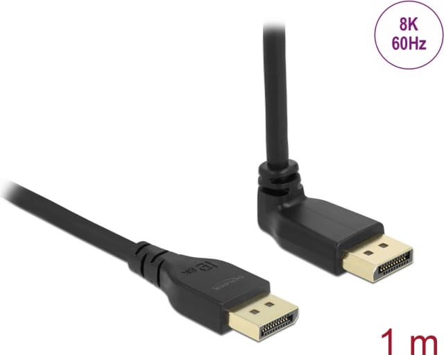 Delock DisplayPort cable male straight to