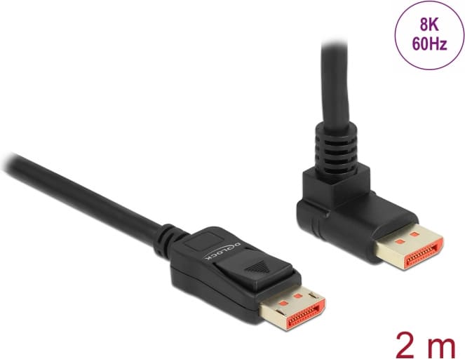 Delock DisplayPort cable male straight to