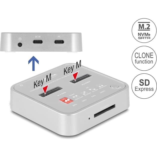 Delock Docking Station for 1 x
