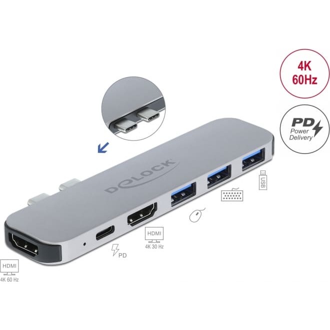 Delock Docking Station for MacBook Dual