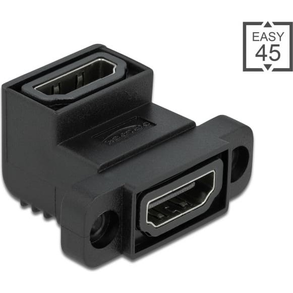 Delock Easy 45 HDMI Adapter angled