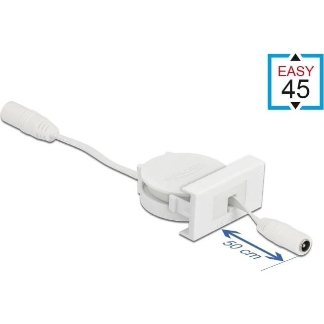 Delock Easy 45 Module Power Retractable