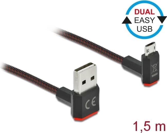 Delock EASY-USB 2.0 Cable Type-A
