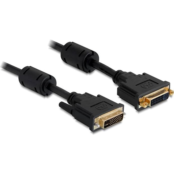 Delock Extension cable DVI 24+5 male