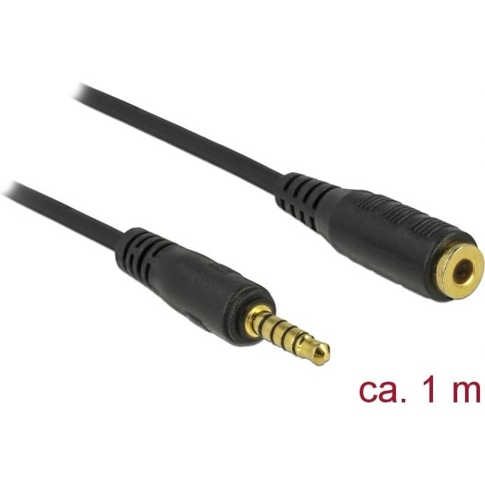 Delock Extension Cable Stereo Jack 3