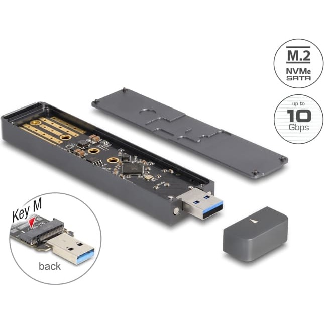 Delock External Enclosure for M.2