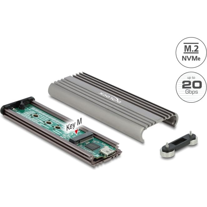 Delock External Enclosure for M.2