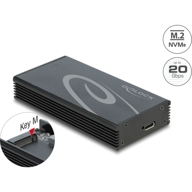 Delock External Enclosure for M.2