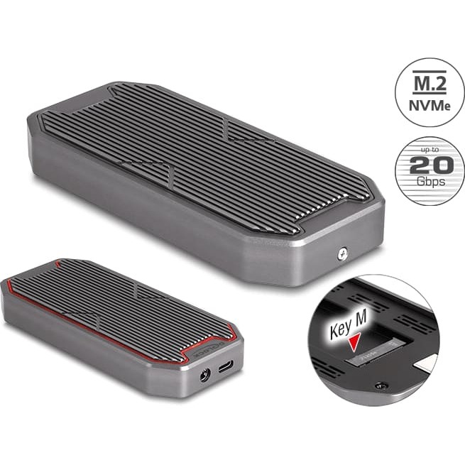 Delock External Gaming Enclosure for M