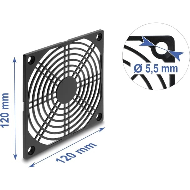 Delock Fan Grill 120 x 120