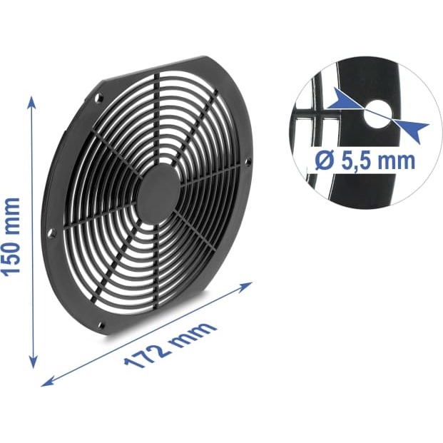 Delock Fan Grill 172 x 150
