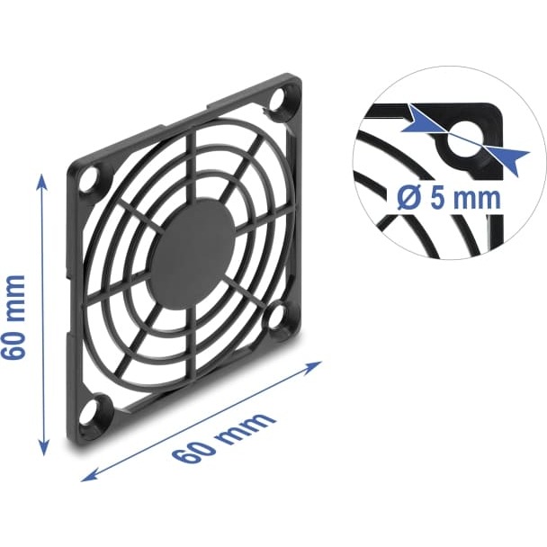 Delock Fan Grill 60 x 60