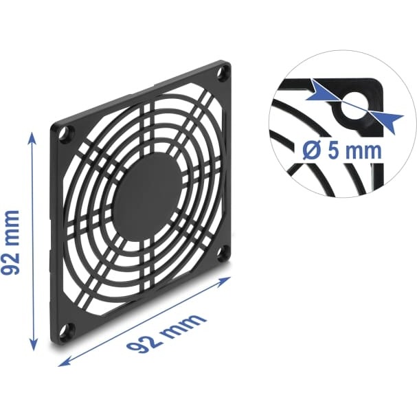 Delock Fan Grill 92 x 92