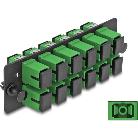 Delock Fiber Optic Adapter Panel SC