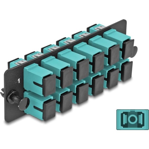 Delock Fiber Optic Adapter Panel SC