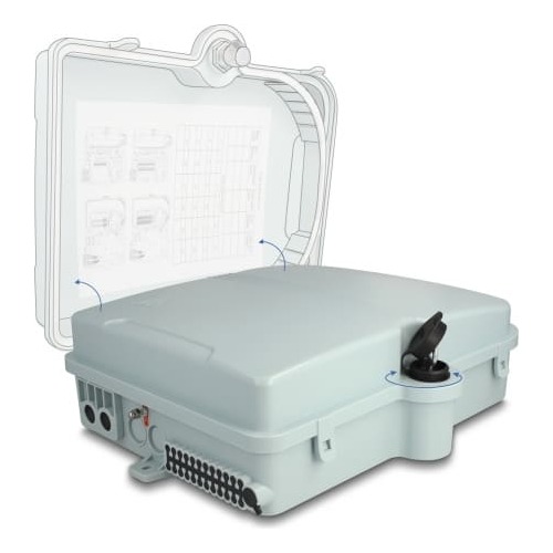 Delock Fiber Optic Distribution Box for