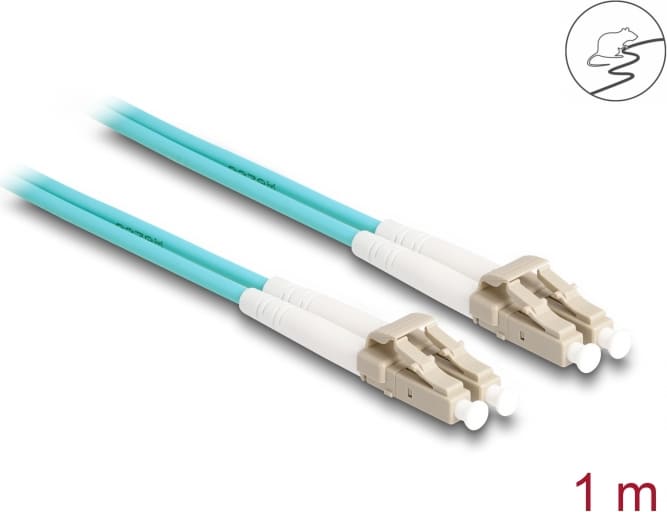 Delock Fiber Optical Cable with metal