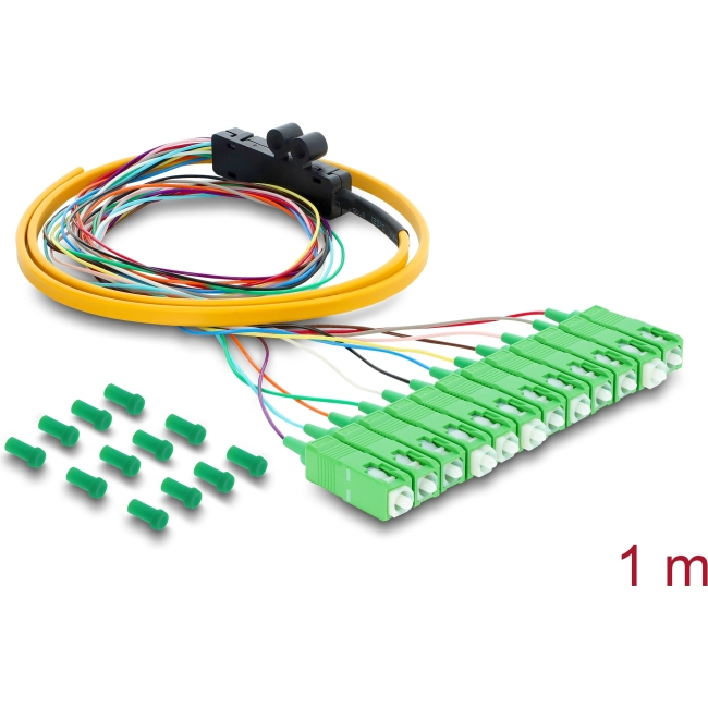Delock Fibre Optic Pigtail Fanout Cable