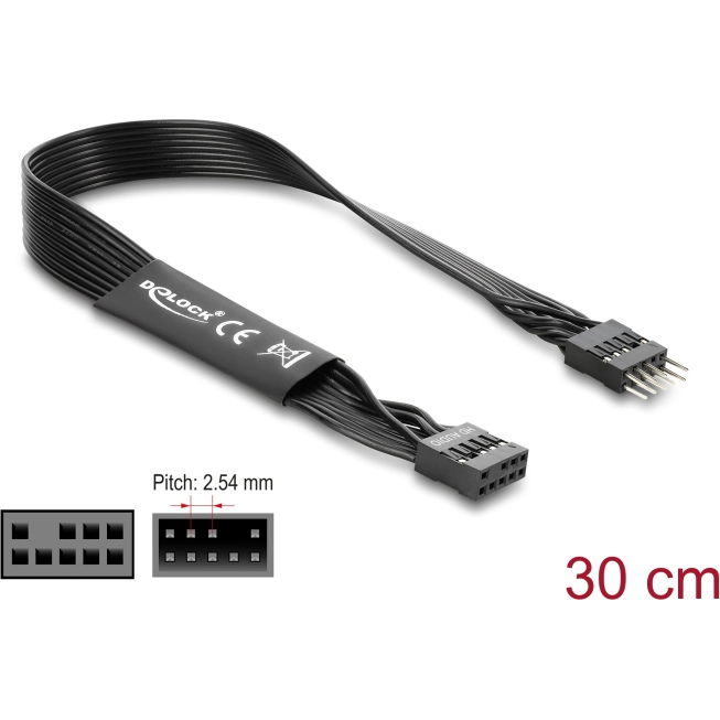 Delock HD Audio Flat Cable Motherboard