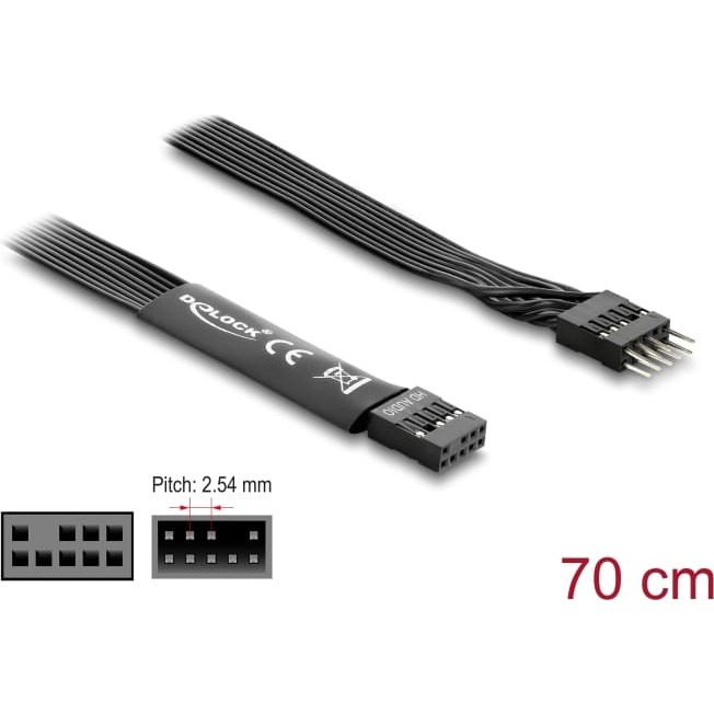 Delock HD Audio Flat Cable Motherboard
