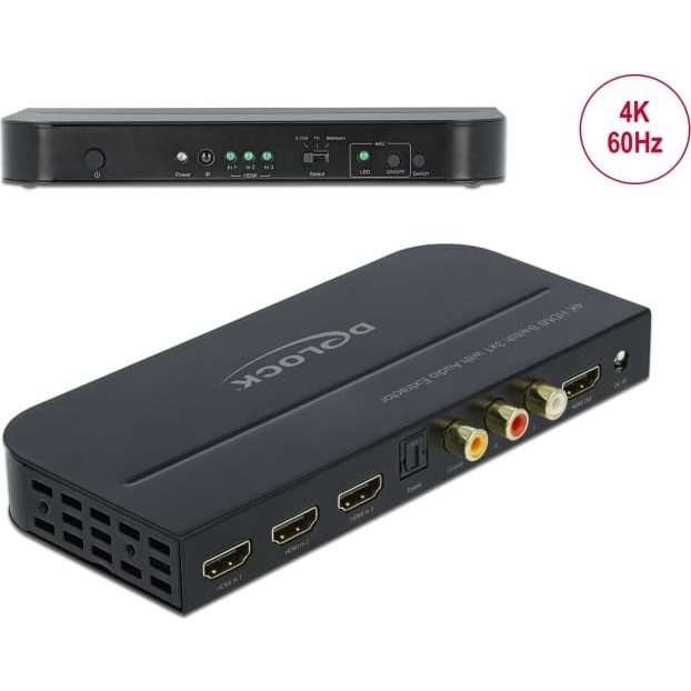 Delock HDMI Switch 3 x HDMI