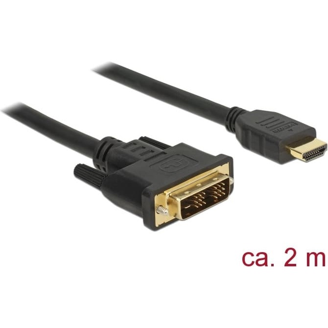 Delock HDMI to DVI 18+1 cable