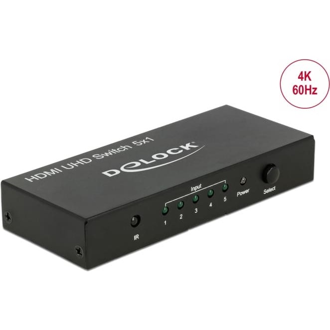 Delock HDMI UHD Switch 5 x