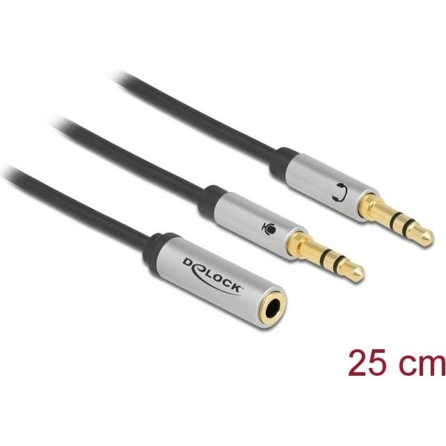 Delock Headset Adapter 1 x 3
