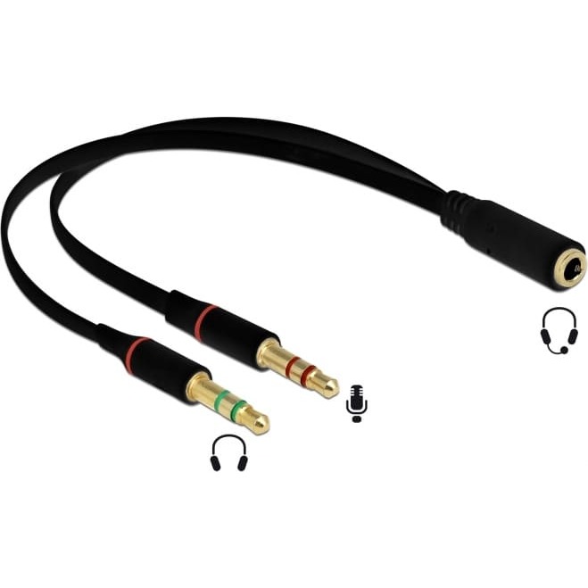 Delock Headset Adapter 1 x 3