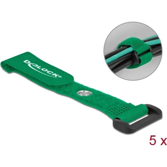 Delock Hook-and-loop cable tie with Loop